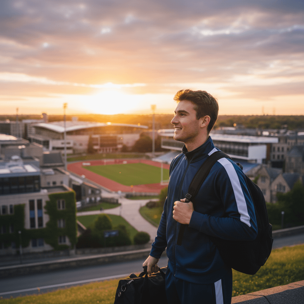 Students studying abroad